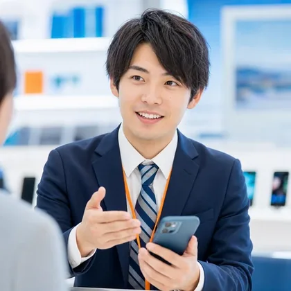 HRサポート業務を担当するスタッフ